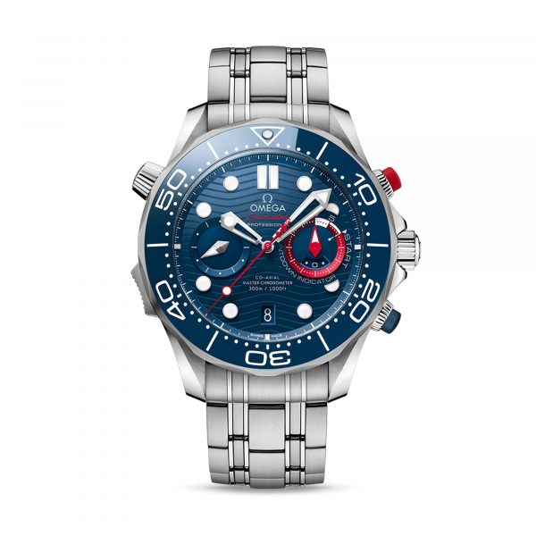 Seamaster Diver 300M Co‑Axial Master Chronometer Chronograph 44 MM "America's Cup" von Omega bei Juwelier Fridrich in München