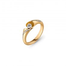 Gelbgold CALLA Supreme Brillant Ring von Schaffrath bei Juwelier Fridrich in München