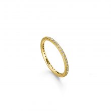 Gelbgold "Glückstreffer" Ring mit Brillanten von Kollektion Fridrich bei Juwelier Fridrich in München