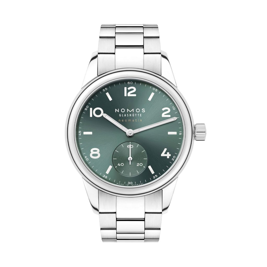 Club Sport neomatik petrol von NOMOS Glashütte bei Juwelier Fridrich in München