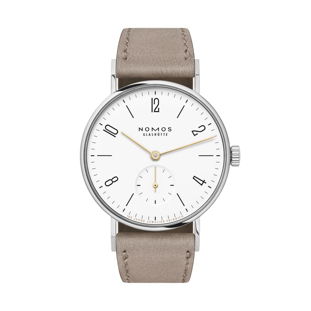 Tangente 33 Sonderedition "160 Jahre Juwelier Fridrich" von NOMOS Glashütte bei Juwelier Fridrich in München