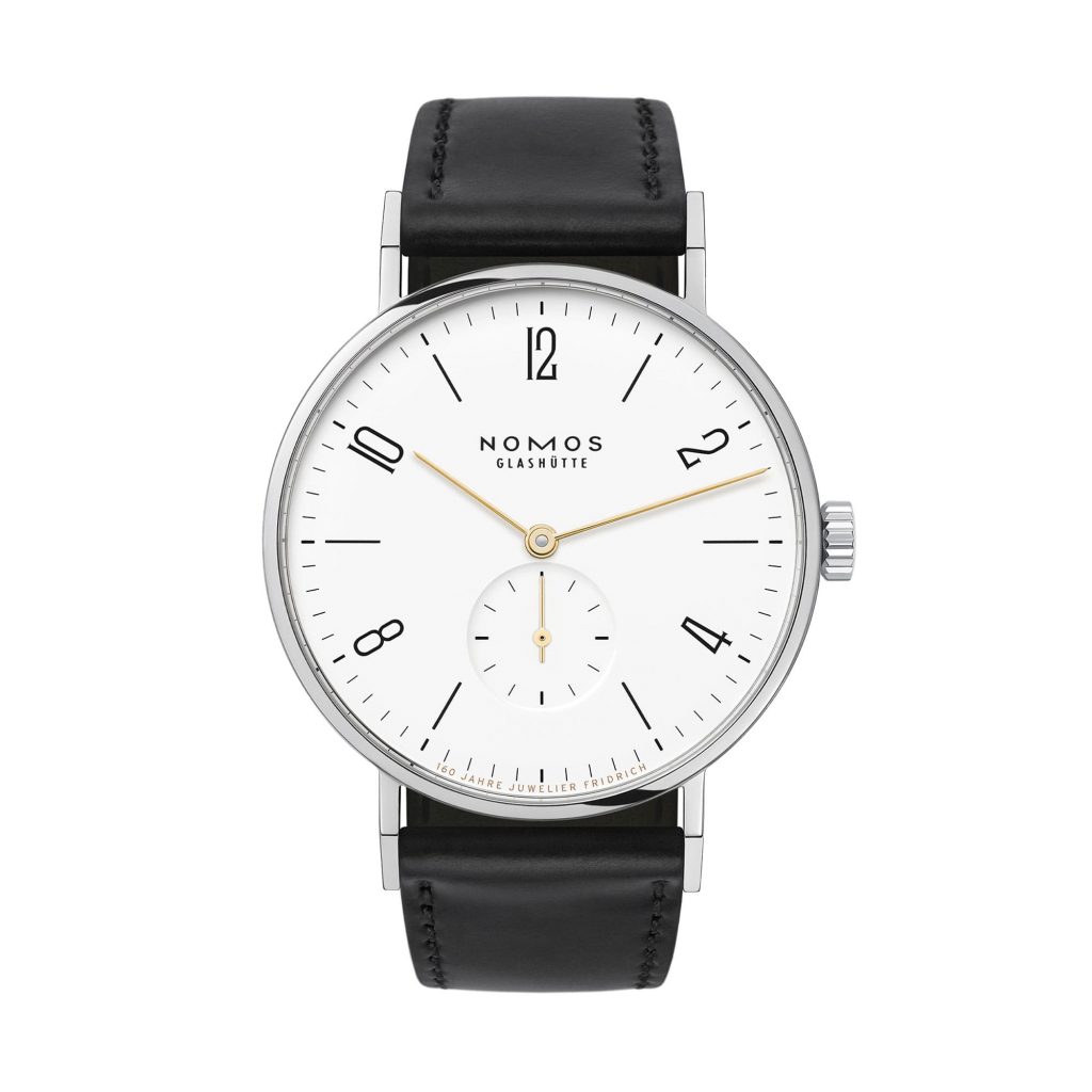 Tangente 38 Sonderedition "160 Jahre Juwelier Fridrich" von NOMOS Glashütte bei Juwelier Fridrich in München