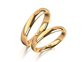 Trauringe und Eheringe aus Gelbgold
