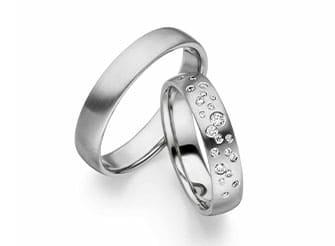 Trauringe und Eheringe aus Platin