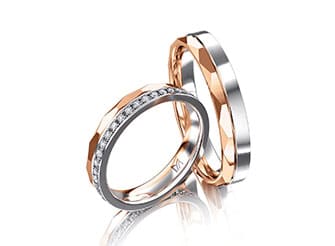 Trauringe und Eheringe aus Platin