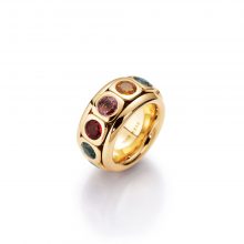 Rotgold Ring "Tango" mit Saphir von A. Odenwald bei Juwelier Fridrich in München