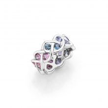 Weißgold Ring "Fleur" mit Saphir von A. Odenwald bei Juwelier Fridrich in München