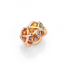 Rotgold Ring "Fleur" mit Saphir von A. Odenwald bei Juwelier Fridrich in München
