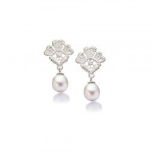 Silber Ohrhänger "Flora" von Brigitte Adolph bei Juwelier Fridrich in München
