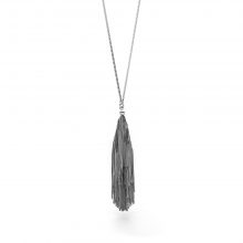 Silber Collier "FEATHER" von Claudia Milic bei Juwelier Fridrich in München
