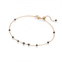 Roségold Armband mit schwarzen Diamanten von Gellner bei Juwelier Fridrich in München