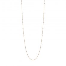 Roségold Collier mit Perlen von Gellner bei Juwelier Fridrich in München