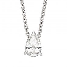 Platin Collier Diamant-Anhänger von Hans D. Krieger bei Juwelier Fridrich in München
