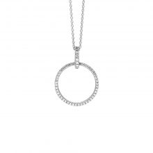 Weißgold Collier mit Brillanten von Hans D. Krieger bei Juwelier Fridrich in München