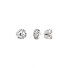 Weißgold Ohrstecker mit Brillanten von Hans D. Krieger bei Juwelier Fridrich in München