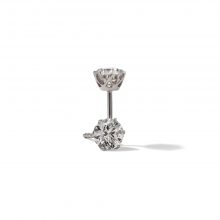 Weißgold Brillant Ohrstecker "Flame" von Hans D. Krieger bei Juwelier Fridrich in München