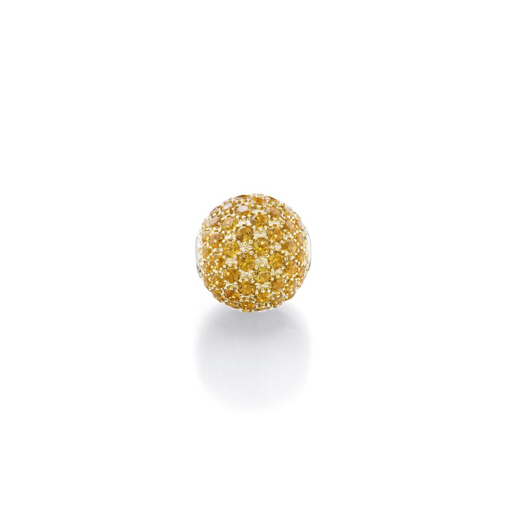 Gelbgold Verschluss mit Citrin von Jörg Heinz bei Juwelier Fridrich in München