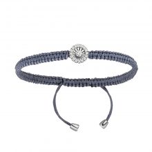 Gelbgold Armband "Swing" in Aubergine von Jörg Heinz bei Juwelier Fridrich in München