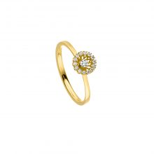 Gelbgold Ring "Swing" mit Brillanten von Jörg Heinz bei Juwelier Fridrich in München