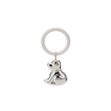 Silber Beißring-Rassel "Hund" von Kollektion Fridrich bei Juwelier Fridrich in München