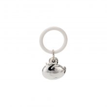 Silber Beißring-Rassel "Ente" von Kollektion Fridrich bei Juwelier Fridrich in München