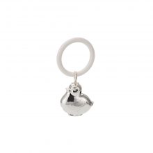 Silber Beißring-Rassel "Küken" von Kollektion Fridrich bei Juwelier Fridrich in München