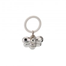 Silber Beißring-Rassel "Schmetterling" von Kollektion Fridrich bei Juwelier Fridrich in München