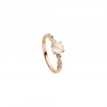 Roségold Ring mit Opal und Brillanten von Kollektion Fridrich bei Juwelier Fridrich in München