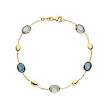 Gelbgold Armband mit Topas von Kollektion Fridrich bei Juwelier Fridrich in München