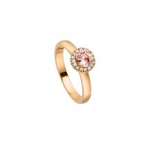 Roségold Ring mit Morganit und Brillanten von Kollektion Fridrich bei Juwelier Fridrich in München