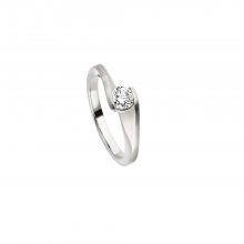 Platin Ring mit Brillant von Kollektion Fridrich bei Juwelier Fridrich in München