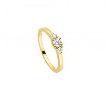 Gelbgold Ring mit Brillanten von Kollektion Fridrich bei Juwelier Fridrich in München