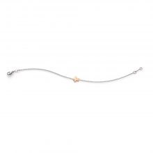 Weiß- und Roségold Armband mit Schutzengel von Kollektion Fridrich bei Juwelier Fridrich in München