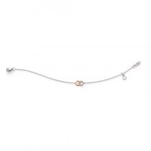 Weiß- und Roségold Armband mit Brillant von Kollektion Fridrich bei Juwelier Fridrich in München