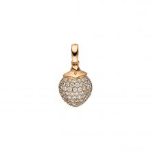 Roségold Anhänger im Diamant-Pavéebesatz von Kollektion Fridrich bei Juwelier Fridrich in München