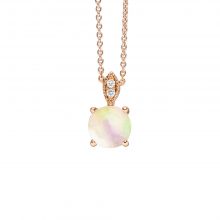 Roségold Collier mit Opal und Brillanten von Kollektion Fridrich bei Juwelier Fridrich in München