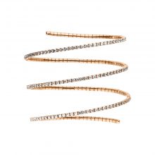 Roségold Armreif mit Diamanten von Kollektion Fridrich bei Juwelier Fridrich in München