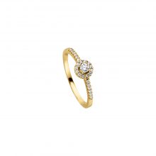 Gelbgold Ring mit Brillanten von Kollektion Fridrich bei Juwelier Fridrich in München