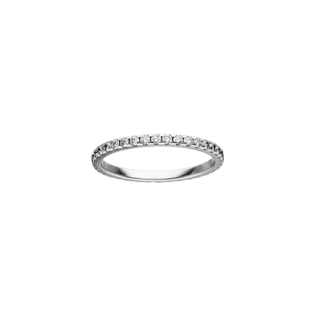 Weißgold Memoire Ring mit Brillanten von Kollektion Fridrich bei Juwelier Fridrich in München
