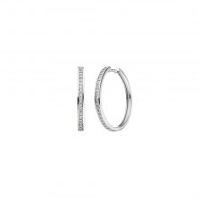 Weißgold Creolen mit Brillanten von Kollektion Fridrich bei Juwelier Fridrich in München