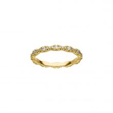 Gelbgold Diamantring von Kollektion Fridrich bei Juwelier Fridrich in München