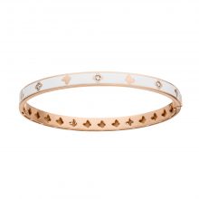 Roségold Armreif mit Emaille und Diamanten von Kollektion Fridrich bei Juwelier Fridrich in München