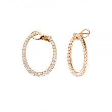 Roségold Ohrhänger mit Brillanten von Kollektion Fridrich bei Juwelier Fridrich in München