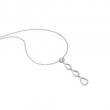 Weißgold Collier mit Diamanten von Kollektion Fridrich bei Juwelier Fridrich in München