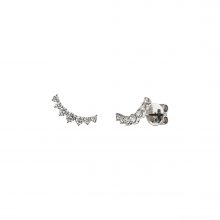 Weißgold Ohrstecker mit Diamanten von Kollektion Fridrich bei Juwelier Fridrich in München