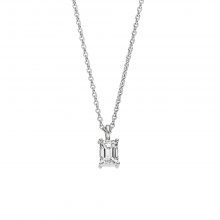 Platin Collier mit Diamant von Kollektion Fridrich bei Juwelier Fridrich in München