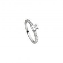 Platin Ring mit Diamanten von Kollektion Fridrich bei Juwelier Fridrich in München