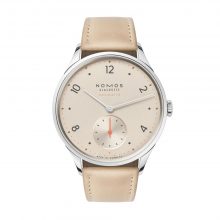 Minimatic Champagner von NOMOS Glashütte bei Juwelier Fridrich in München