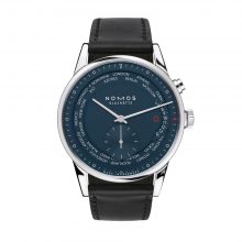 Zürich Weltzeit Nachtblau von NOMOS Glashütte bei Juwelier Fridrich in München