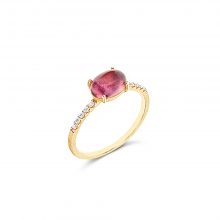 Gelbgold Ring mit Turmalin von Nanis bei Juwelier Fridrich in München